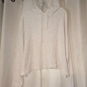 GAP Cream Hooded Sweatshirt for Women